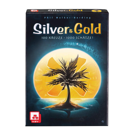 Silver & Gold - Flip-and-Write - Familienspiel - Gesellschaftsspiel