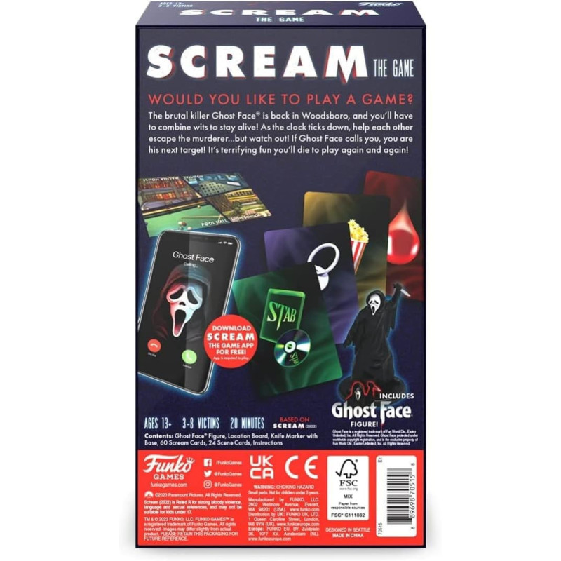 Scream - Kooperatives Kartenspiel