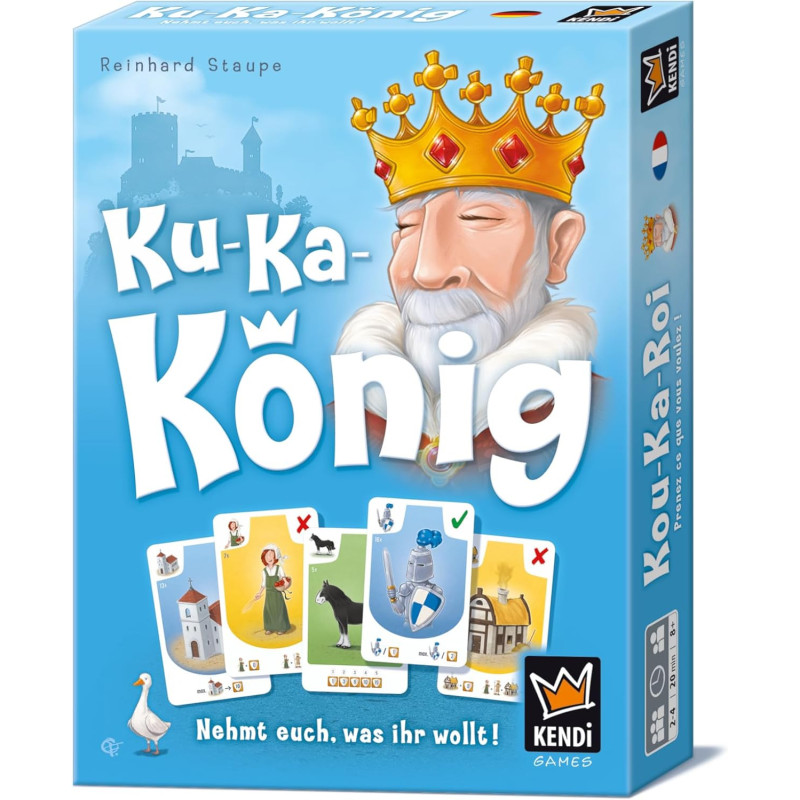KU-KA-König - Kartenspiel - Gesellschaftsspiel KU-KA-König - Kartenspiel - Gesellschaftsspiel
