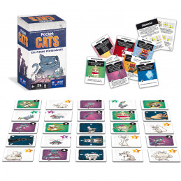 Pocket Cats - Familienspiel - Brettspiel - Gesellschaftsspiel