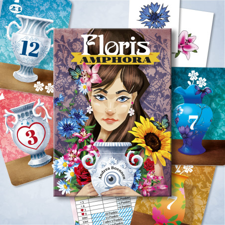 Floris Amphora - Familienspiel - Brettspiel - Kartenspiel