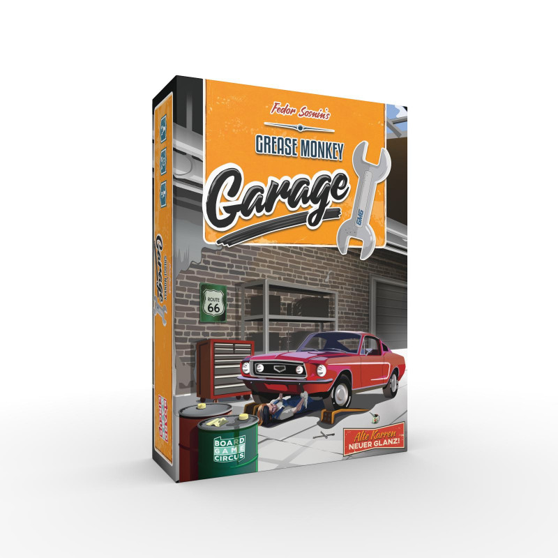 Grease Monkey Garage - Kennerspiel - Brettspiel Grease Monkey Garage - Kennerspiel - Brettspiel
