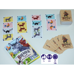Bremer Stadtmusikanten - Kartenspiel - Gesellschaftsspiel