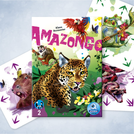 Amazongo- Familienspiel - Kartenspiel