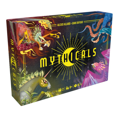 Mythicals - Zwei-Personen-Spiel - Familienspiel - Gesellschaftsspiel