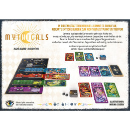 Mythicals - Zwei-Personen-Spiel - Familienspiel - Gesellschaftsspiel