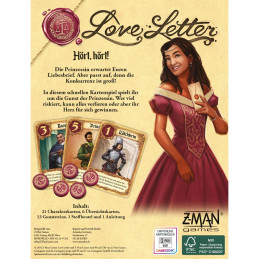 Love Letter - Familienspiel - Gesellschaftsspiel