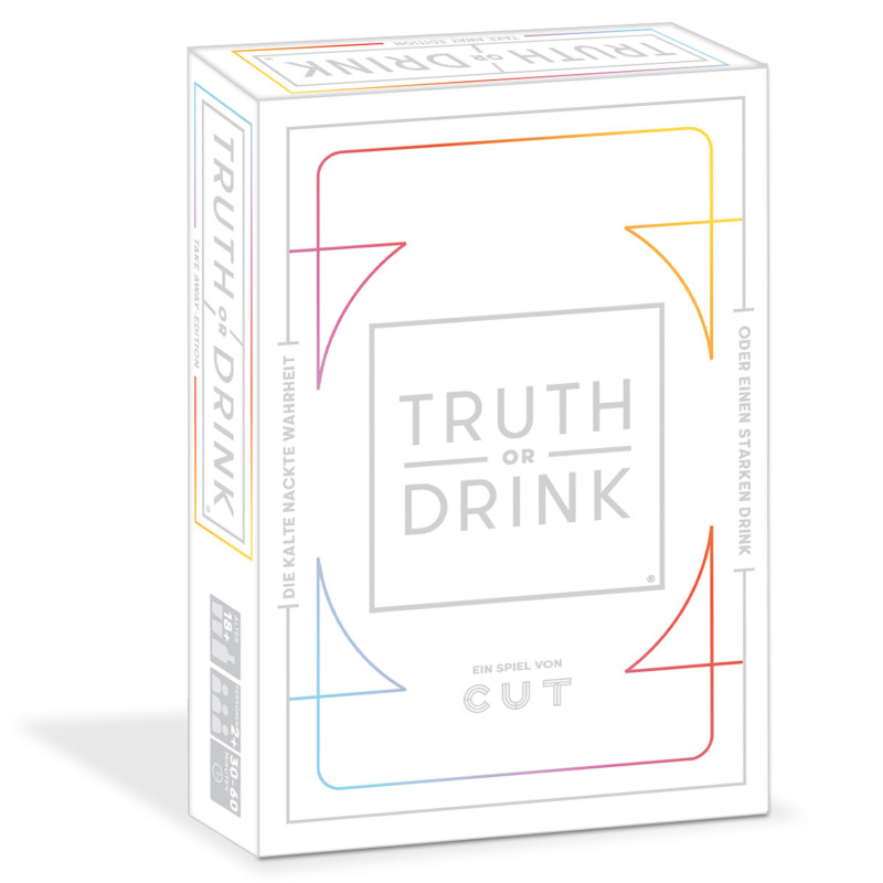 Truth or Drink - Take Away Edition - Partyspiel - Gesellschaftsspiel Truth or Drink - Take Away Edition - Partyspiel - Gesellschaftsspiel