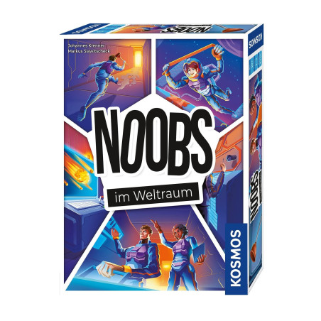 Noobs im Weltraum - Brettspiel - Rätselspiel