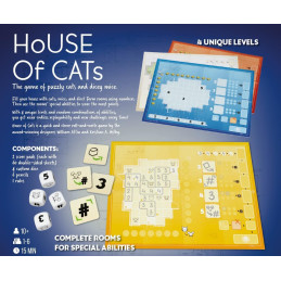 House of Cats - Roll and Write - Familienspiel