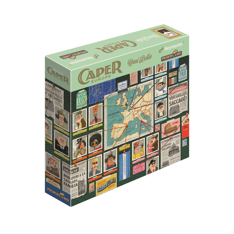 Caper Europe - Kartenspiel - Brettspiel Caper Europe - Kartenspiel - Brettspiel