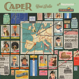 Caper Europe - Kartenspiel - Brettspiel