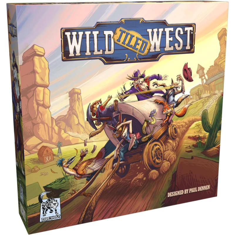 Wild Tiled West - Legespiel - Brettspiel