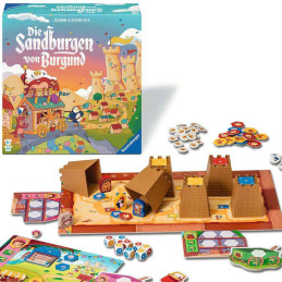 Die Sandburgen von Burgund - Kinderspiel - Brettspiel