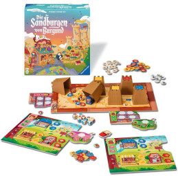 Die Sandburgen von Burgund - Kinderspiel - Brettspiel