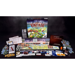 Unfair - Fiese Freizeitparks - Familienspiel Kennerspiel - Brettspiel