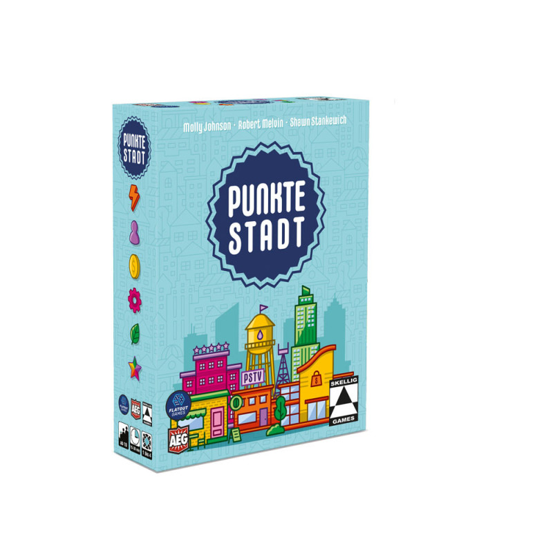 Punktestadt - Brettspiel - Familienspiel Punktestadt - Brettspiel - Familienspiel