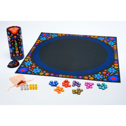 Lucana - Legespiel - Brettspiel - Blumen