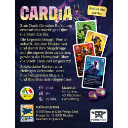 Duell um Cardia - Kartenspiel - Kennerspiel