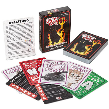 Sei keine Pussy - Kartenspiel - Partyspiel - Ü18 Sei keine Pussy - Kartenspiel - Partyspiel - Ü18