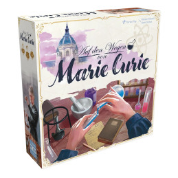 Auf den Wegen von Marie Curie - Brettspiel - Familienspiel