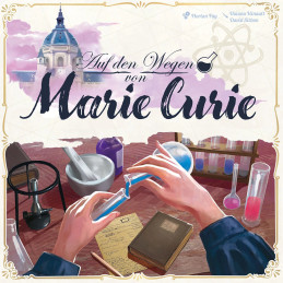 Auf den Wegen von Marie Curie - Brettspiel - Familienspiel