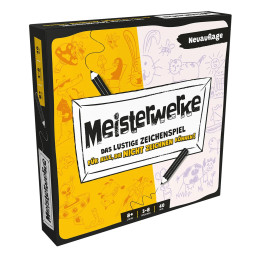 Meisterwerke - Zeichenspiel - Partyspiel - Familienspiel