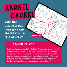 Krakel Orakel - Zeichenspiel - Partyspiel - Familienspiel