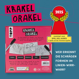 Krakel Orakel - Zeichenspiel - Partyspiel - Familienspiel