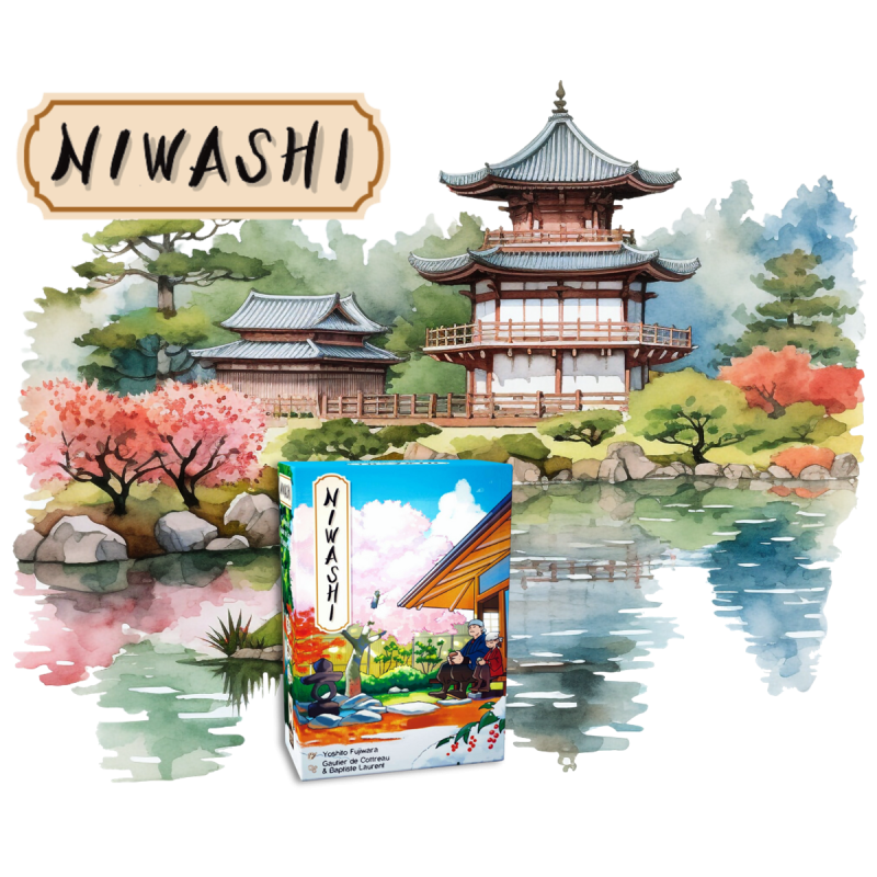 Niwashi - Legespiel - Zwei-Personen-Spiel - AllGo-Games Niwashi - Legespiel - Zwei-Personen-Spiel - AllGo-Games