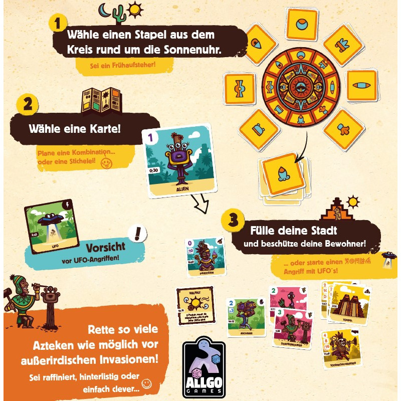 Aztecs Learning Examples Games Space Aztecs - Familienspiel - AllGo-Games