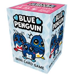 Blue Penguin - Familienspiel - Kartenspiel - Minispiel