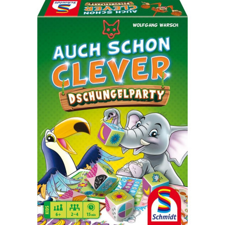 Auch schon clever - Dschungelparty | Schmidt Spiele