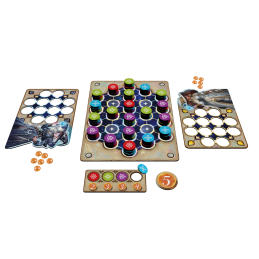 Mystria Spielsituation - 2 Spieler