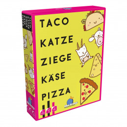 Taco Katze Ziege Käse Pizza - Familienspiel - Partyspiel