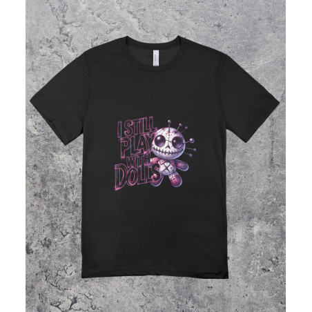T-Shirt "play with dolls" | AllGo-Games