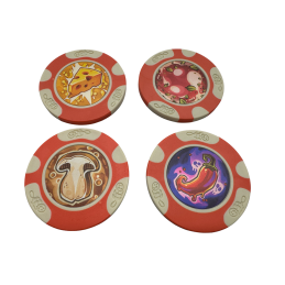 Salami verschiedene Spiel-Chips