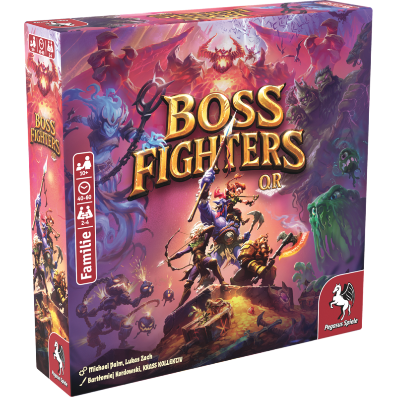 Boss Fighters QR | Pegasus