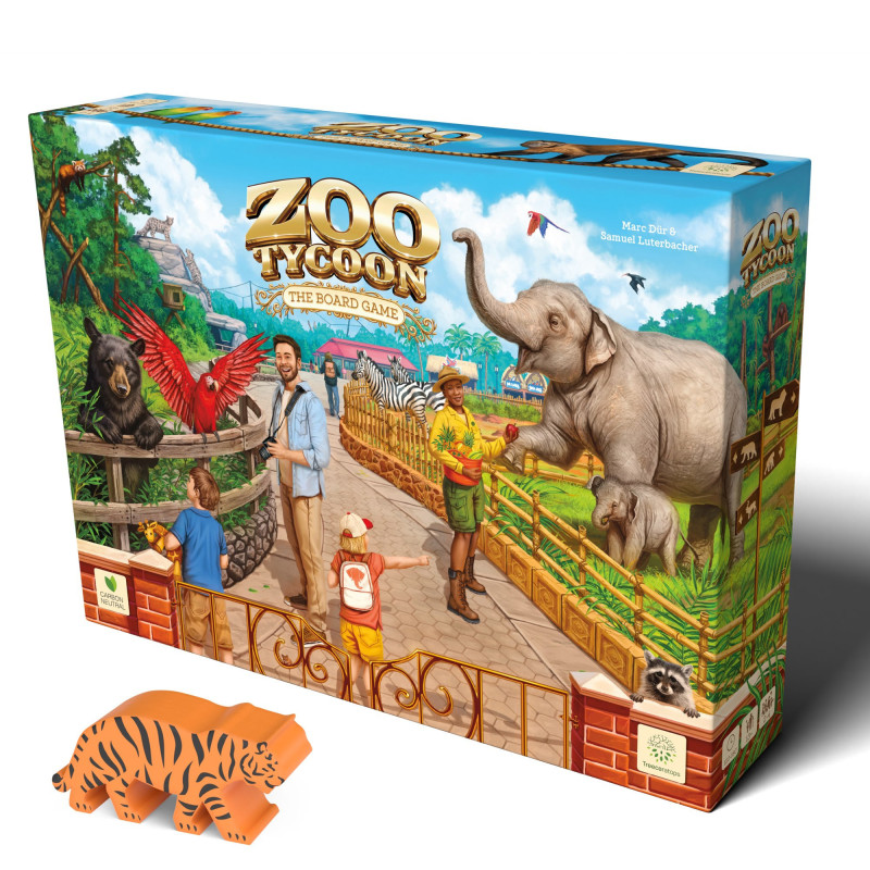 Zoo Tycoon: The Board Game - DELUXE | Treecer
