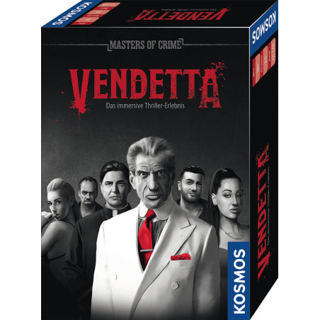 Masters of Crime Vendetta - Krimispiel - Brettspiel