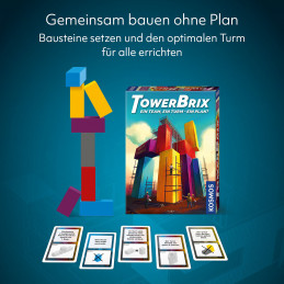 Tower Brix - Geschicklichkeitsspiel- Brettspiel