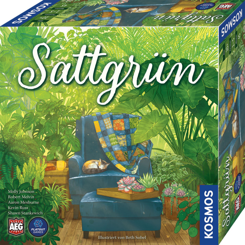 Sattgrün - Familienspiel - Brettspiel Sattgrün - Familienspiel - Brettspiel