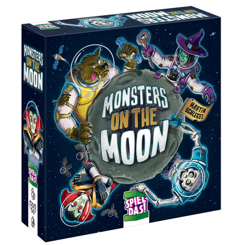 Monsters on the moon - Familienspiel - Brettspiel Monsters on the moon - Familienspiel - Brettspiel