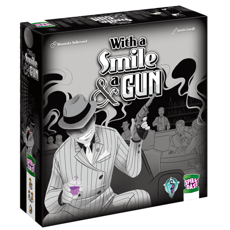With a Smile & a Gun - 2-Personen-Spiel - Würfelspiel