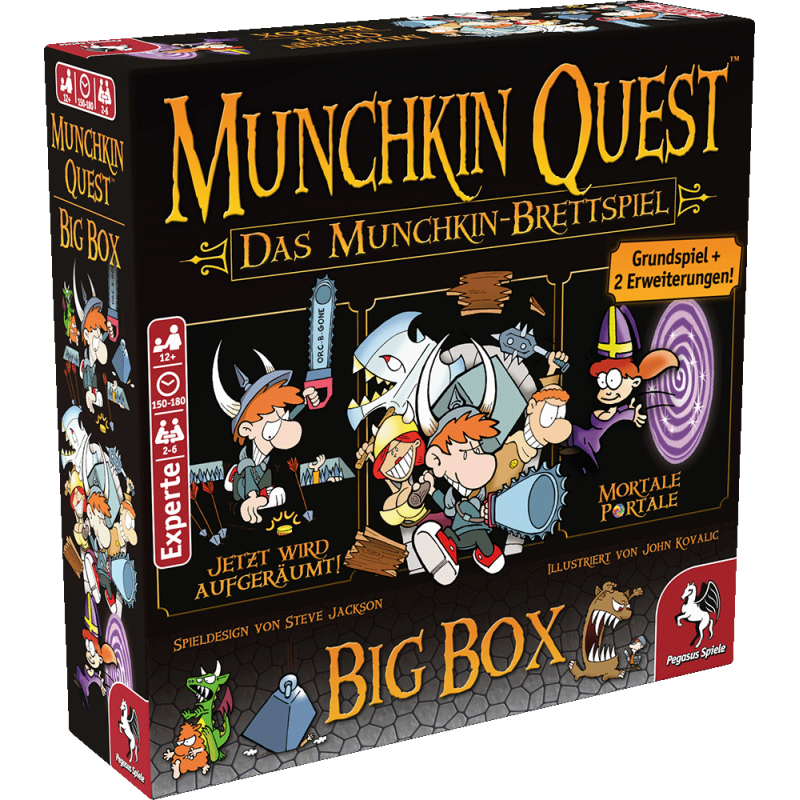 Munchkin Quest - Big Box | Pegasus
