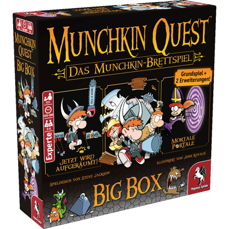 Munchkin Quest - Big Box | Pegasus