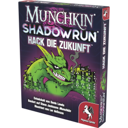 Munchkin Shadowrun - Hack die Zukunft (Erweiterung) | Pegasus