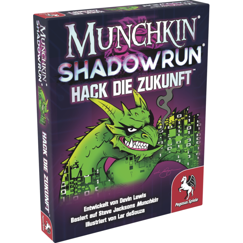 Munchkin Shadowrun - Hack die Zukunft (Erweiterung) | Pegasus