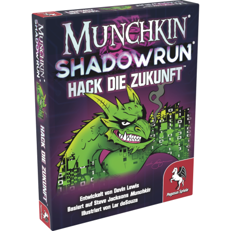 Munchkin Shadowrun - Hack die Zukunft (Erweiterung) | Pegasus