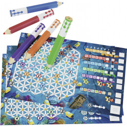 Pick a Pen: Riffe - Würfelspiel - Roll´n´write
